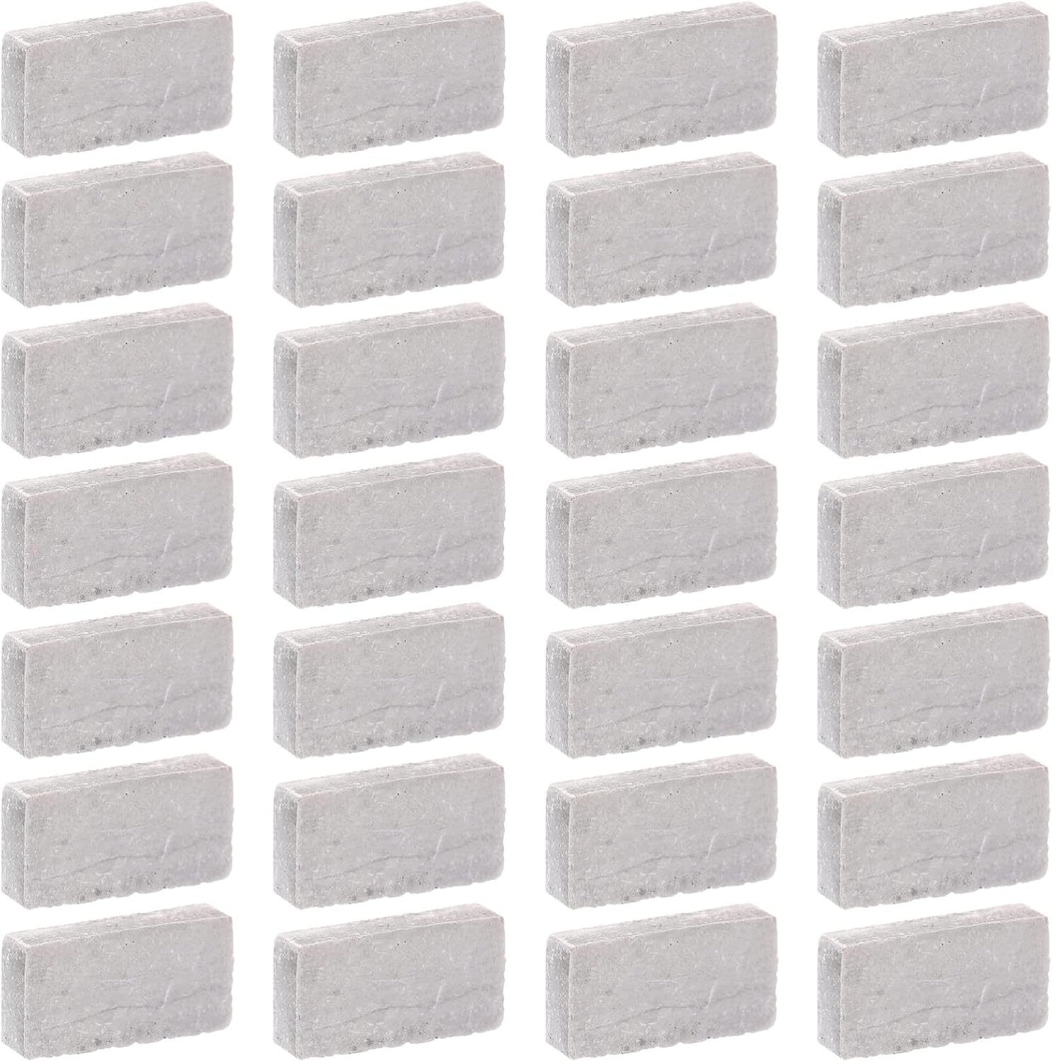 Vaguelly 80 PCS Mini Bricks Roof Tiles, 1:16 Tiny Red Bricks Miniature Model Cement Bricks Set, Stone Dollhouse/Railway/Landscaping Building Set, 17 x 16 x 2mm