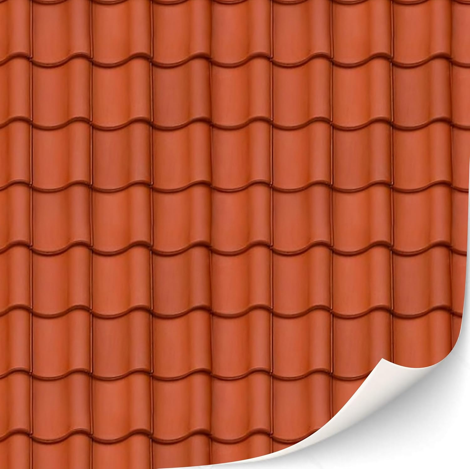 3 Sheets Self-Adhesive Roof Tiles and Shingles for Dollhouses Scale 1:12 (Roof Shingles Slate)