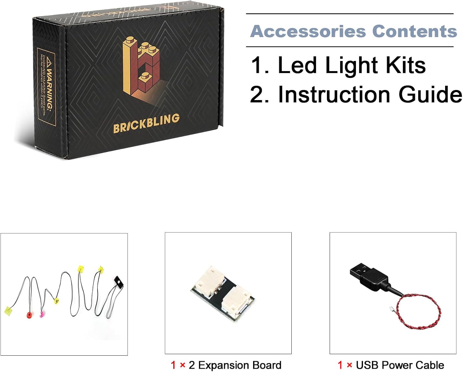 BrickBling LED Light Compatible with Lego The Baby Pig House, Creative Lighting Kit Compatible with Lego 21268-Not Included The Model