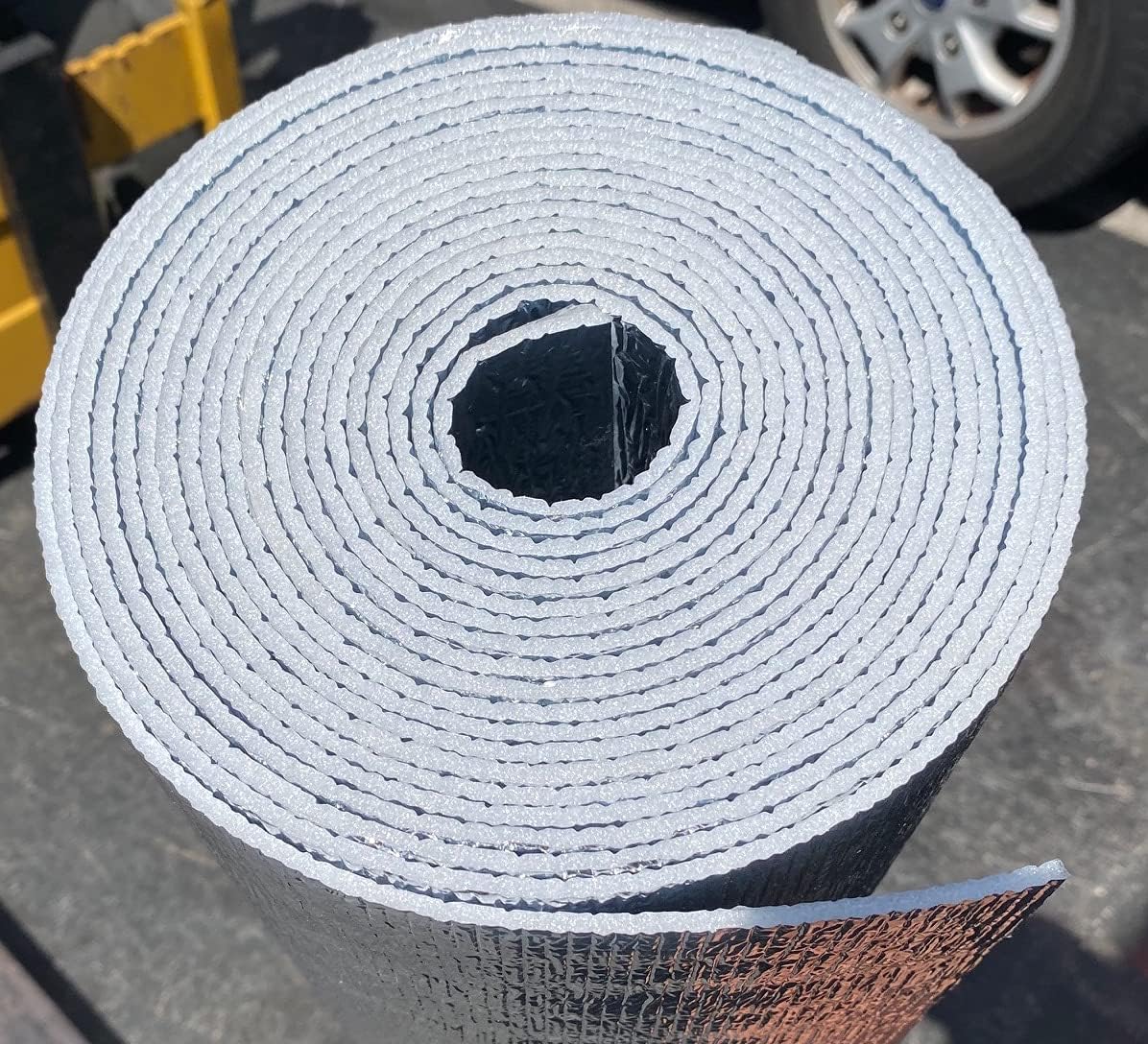 INSULATION MARKETPLACE SmartSHIELD -3mm 48inx10ft ReflectiveINSULATION roll, Foam Core Radiant Barrier, ThermalINSULATION Shield - Engineered Foil