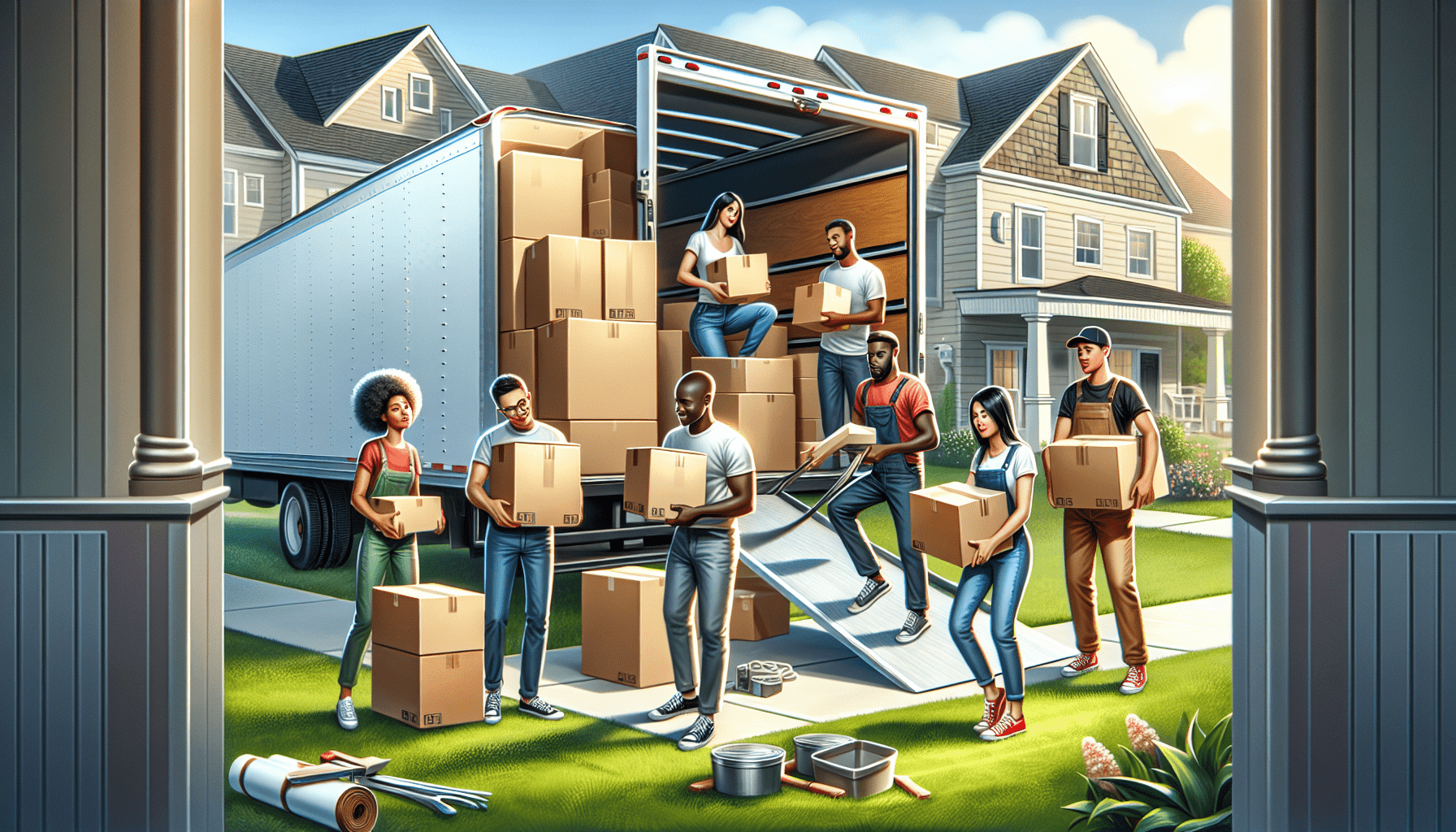 Moving and packing help