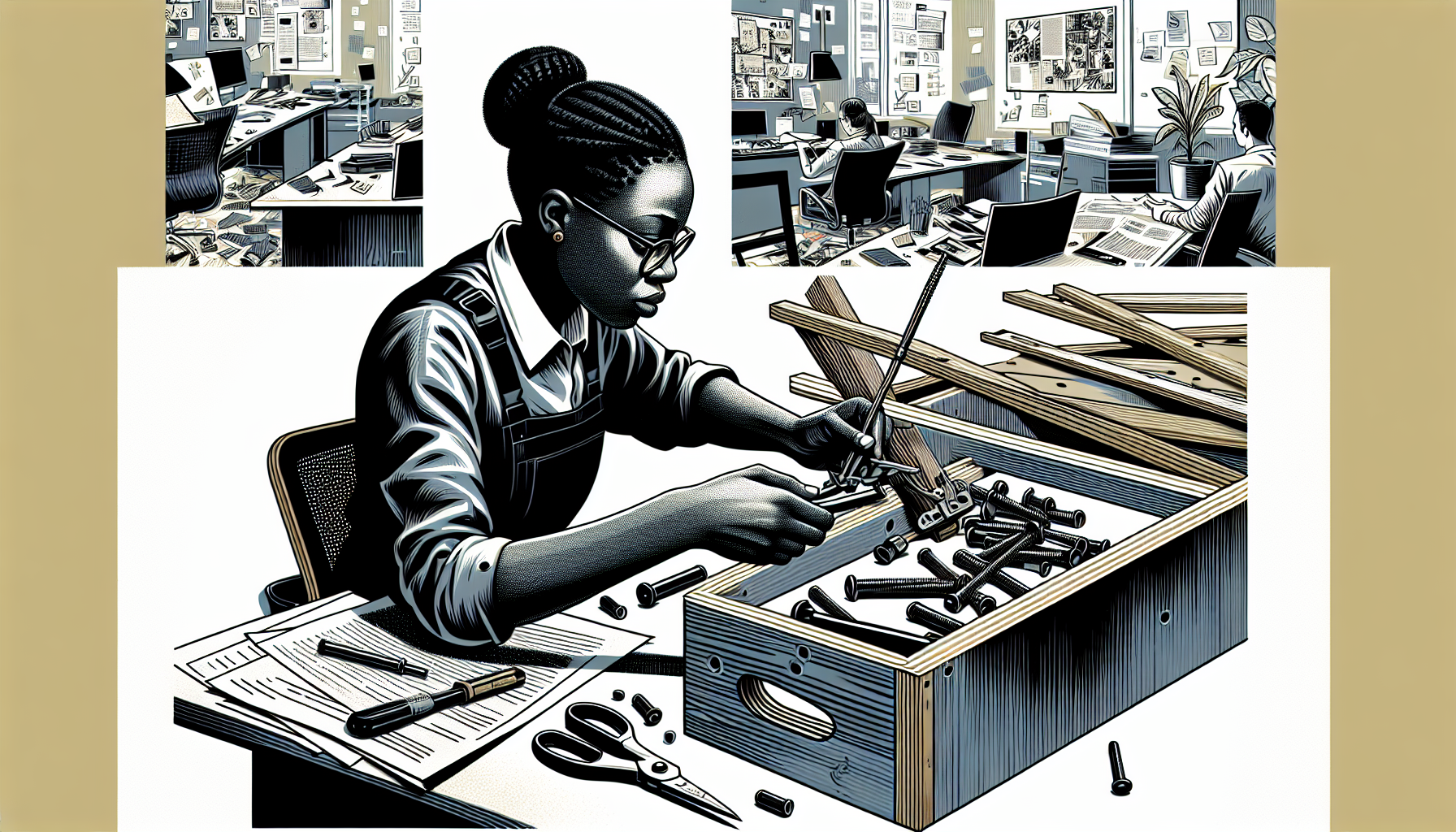 Office furniture assembly – LifeVera professionals